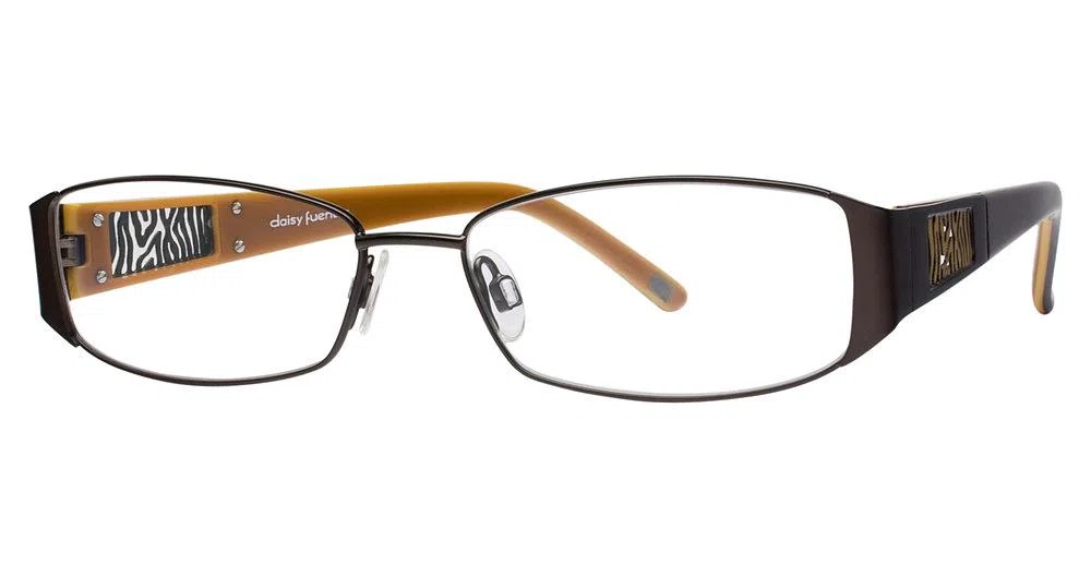 Daisy Fuentes DFSelena Eyeglasses - Brown - view 2